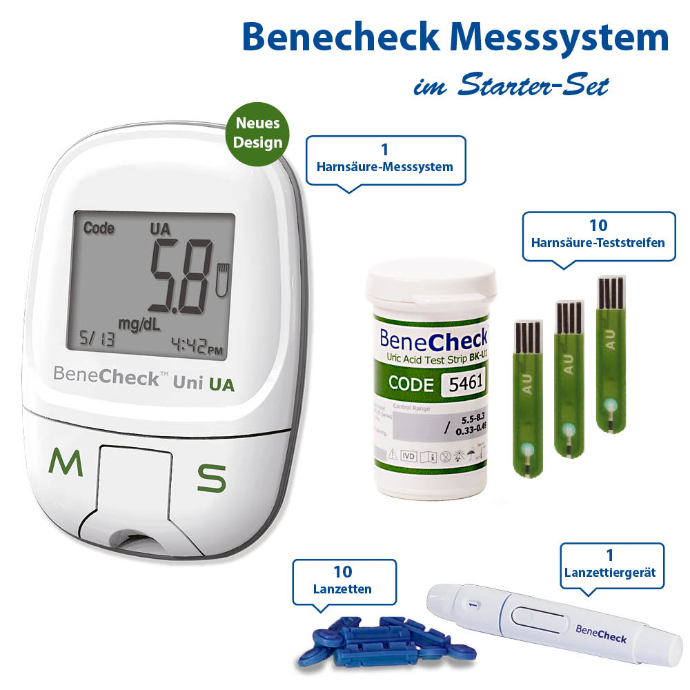 BeneCheck Harnsäure-Messgerät